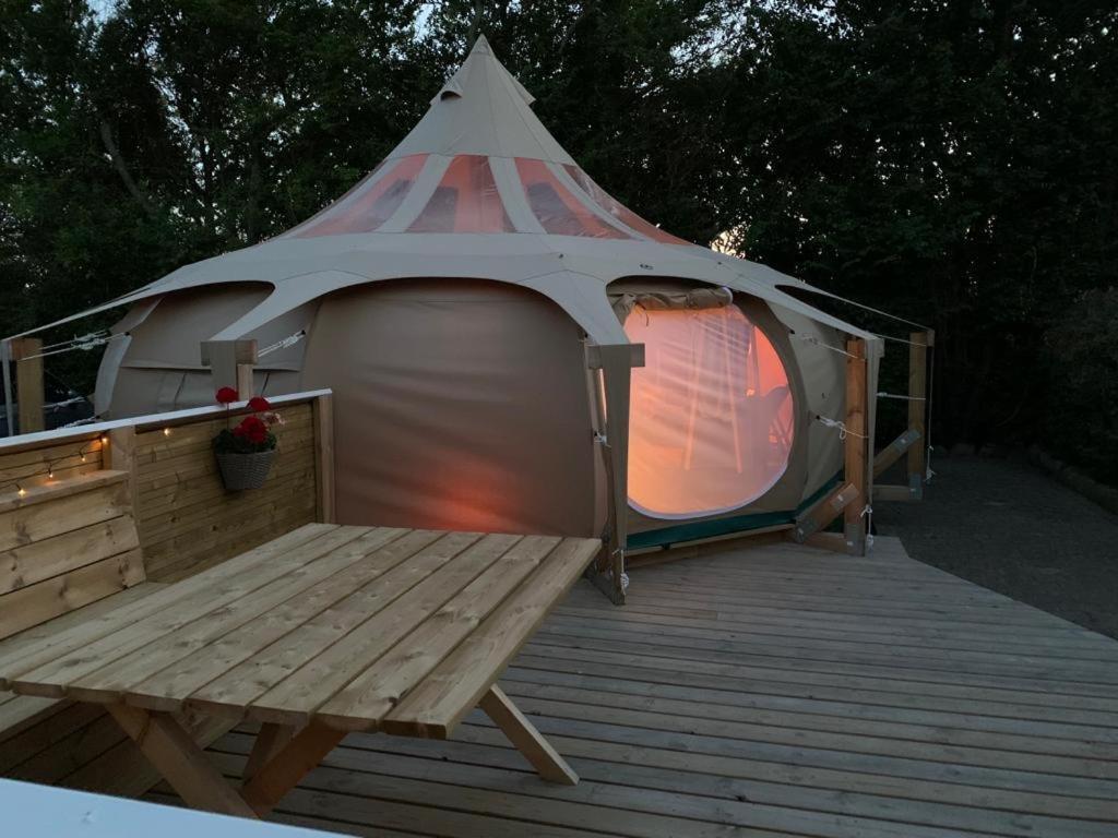 Romantic Luxus Glamping 3 Idestrup Exterior foto